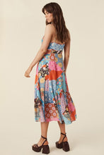 Load image into Gallery viewer, Spring Summer Elegant Women Clothing Strap Type Sleeveless V neck Swing Dress