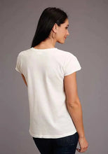 Load image into Gallery viewer, Stetson Round Up (White) - Women's Short Sleeve T-Shirt