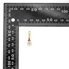 Load image into Gallery viewer, Cute Santa Claus Big Hole Charm Pendant, Sku#LK1177