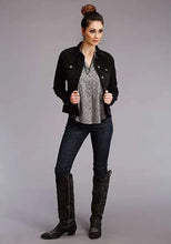 Load image into Gallery viewer, Stetson 2101 Aztec Geo (Black) - Women's Blouse