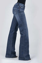 Load image into Gallery viewer, Stetson 214 Trouser Fit S Back Pocket ( Denim Dark Wash) - Women's Jeans