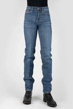 Load image into Gallery viewer, Stetson 915 High Rise Straight Fit (Medium Wash) - Women's Jeans