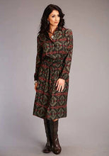 Load image into Gallery viewer, Stetson 00873 Blanket Print (Brown) - Women's Dress