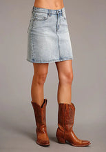 Load image into Gallery viewer, Stetson Stretch Denim Skirt - Women's Skirt