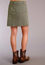 Load image into Gallery viewer, Stetson Denim Skirt (Green)  - Women's Skirt