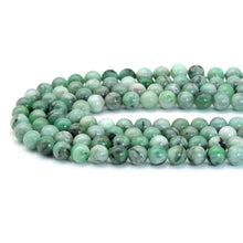 Load image into Gallery viewer, Top Quality Emerald Round Smooth Beads, Sku#U1811
