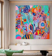 Load image into Gallery viewer, Canvas Print: "Kaleidoscopic Voyage III"