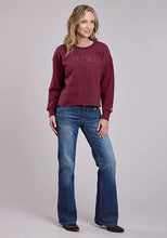 Load image into Gallery viewer, Stetson Maroon Logo (Red) - Women's Hoodie Sweatshirt