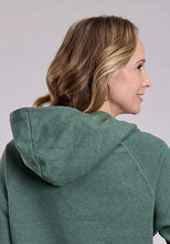 Load image into Gallery viewer, Stetson Script Logo (Green) - Women's Hoodie Sweatshirt