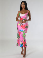 Load image into Gallery viewer, Summer Sleeveless Printed Backless Dress High-Grade Women Clothing