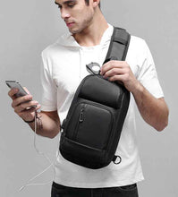 Load image into Gallery viewer, Women's Waterproof Shoulder Backpack 20-35L | PVC Travel Bag with Laptop Sleeve &amp; Air Cushion Strap