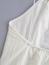 Load image into Gallery viewer, Summer Women Clothing Sexy Halter White Nylon Short Dress