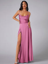 Load image into Gallery viewer, Women Clothing Sexy Slimming Slim Fit Backless Suspenders Waist Tight Formal Dress