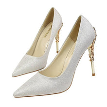Load image into Gallery viewer, LAKESHI High Heel Wedding Shoes