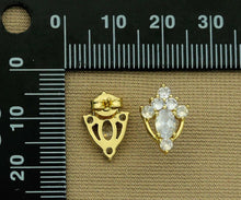 Load image into Gallery viewer, CZ Diamond Stud Earrings, Sku#B190