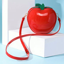 Load image into Gallery viewer, Apple-Shaped Crossbody Bag