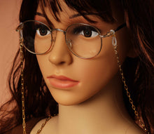 Load image into Gallery viewer, Gold Paperclip Sunglass Chain, sku#CL30