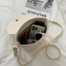 Load image into Gallery viewer, Women's Raffia Straw Shoulder Bag