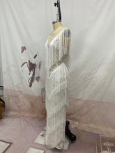 Load image into Gallery viewer, Women V Neck Sleeveless Dress Slim Fit Maxi Dress