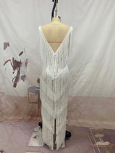 Load image into Gallery viewer, Women V Neck Sleeveless Dress Slim Fit Maxi Dress