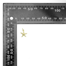 Load image into Gallery viewer, Gold Starfish Charm Pendant, Sku#LD694