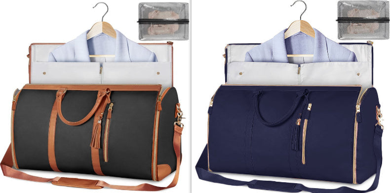 Women's Large Capacity Waterproof Travel Duffle Bag – Foldable Weekender Tote | Sarah Express