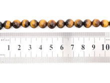 Load image into Gallery viewer, Quality Natural Yellow Gold Tiger Eye Beads, U235