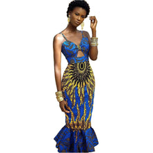 Load image into Gallery viewer, Women Clothes Popular African Digital Printing Dress Fishtail Hanging Dress Women