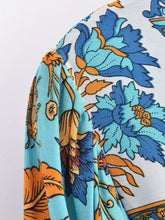 Load image into Gallery viewer, Winter Graceful Fashionable round Neck Long Sleeve Belt Printed Shirt Dress for Women