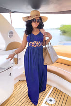 Load image into Gallery viewer, Sexy High Waist Hollow Out Cutout Backless Lace up Casual Split Women Dress