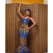 Load image into Gallery viewer, Women Clothes Popular African Digital Printing Dress Fishtail Hanging Dress Women