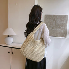 Load image into Gallery viewer, Woven Beach Shoulder Bag