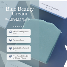 Load image into Gallery viewer, Blue Beauty Cream Facial Bar