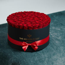 Load image into Gallery viewer, Deluxe Black Box | Red Roses
