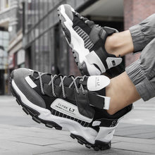 Load image into Gallery viewer, Men's Breathable Mesh Casual Sneakers – Lace-Up Low-Top Rubber Sole Everyday Shoes