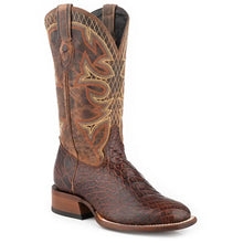 Load image into Gallery viewer, Stetson Grator (Brown/Dark Brown) - Men's Alligator Cowboy Boot