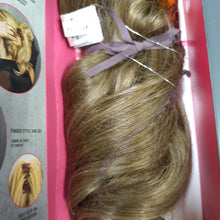 Load image into Gallery viewer, 12" simply wavy clip on pony color R12/26 honey brown