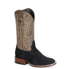 Load image into Gallery viewer, Stetson River Horse (Black) - Men's Hippopotamus Cowboy Boot