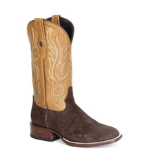 Load image into Gallery viewer, Stetson River Horse (Brown) - Men's Hippopotamus Cowboy Boot