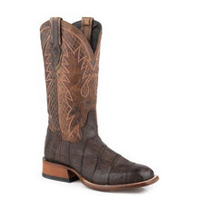 Load image into Gallery viewer, Stetson Grator (Brown/Black) - Men's Alligator Cowboy Boot
