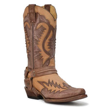 Load image into Gallery viewer, Stetson Outlaw (Tan) - Men's Cowboy Boot
