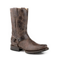 Load image into Gallery viewer, Stetson Range Roamer (Brown) - Men's Biker Boot