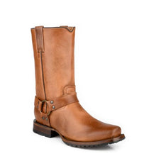 Load image into Gallery viewer, Stetson Heritage Harness (Brown) - Men's Biker Boot