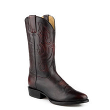 Load image into Gallery viewer, Stetson Carlisle (Black Cherry) - Men's Cowboy Boot