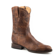 Load image into Gallery viewer, Stetson Rancher Zip Roper (Tan) - Men's Cowboy Boot