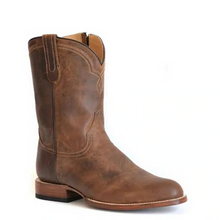 Load image into Gallery viewer, Stetson Mountaineer (Brown) - Men's Goat Skin Leather Cowboy Boot