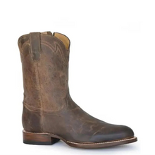 Load image into Gallery viewer, Stetson Roughstock (Brown) - Men's Leather Cowboy Boot