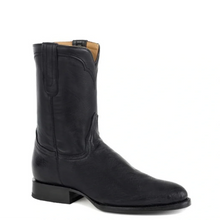 Load image into Gallery viewer, Stetson Clay (Black) - Men's Ostrich Cowboy Boot
