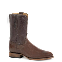 Load image into Gallery viewer, Stetson Clay (Brown) - Men's Ostrich Cowboy Boot