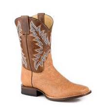 Load image into Gallery viewer, Stetson Cole (Tan) - Men's Cowboy Boot